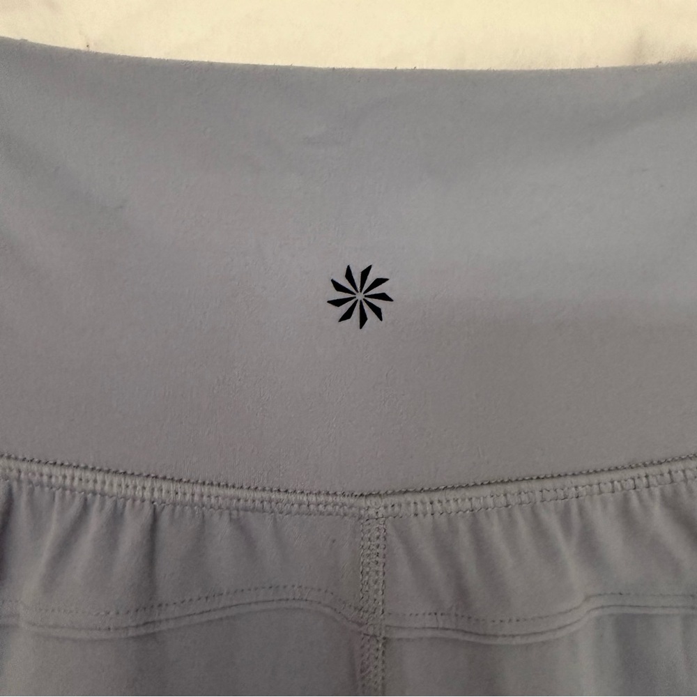 Athleta light blue Lightweight Joggers | Travel Lounge Active Pants L - Picture 4 of 6